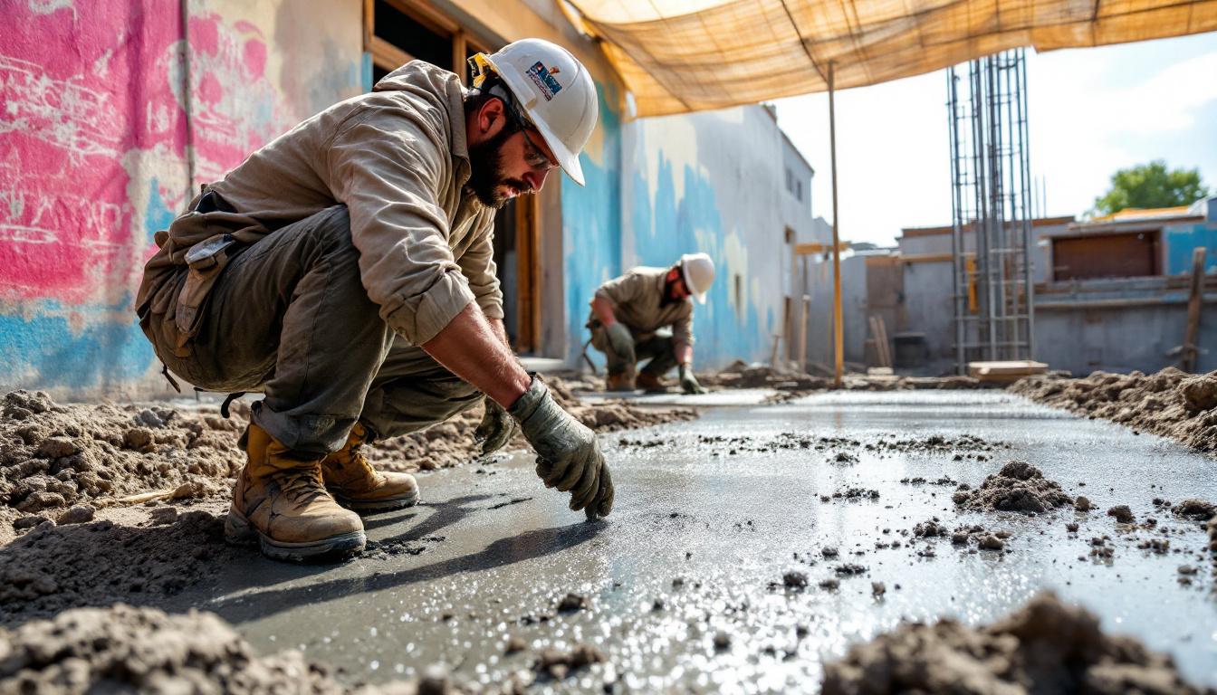 Bétonnage par temps chaud : conseils pour un béton réussi