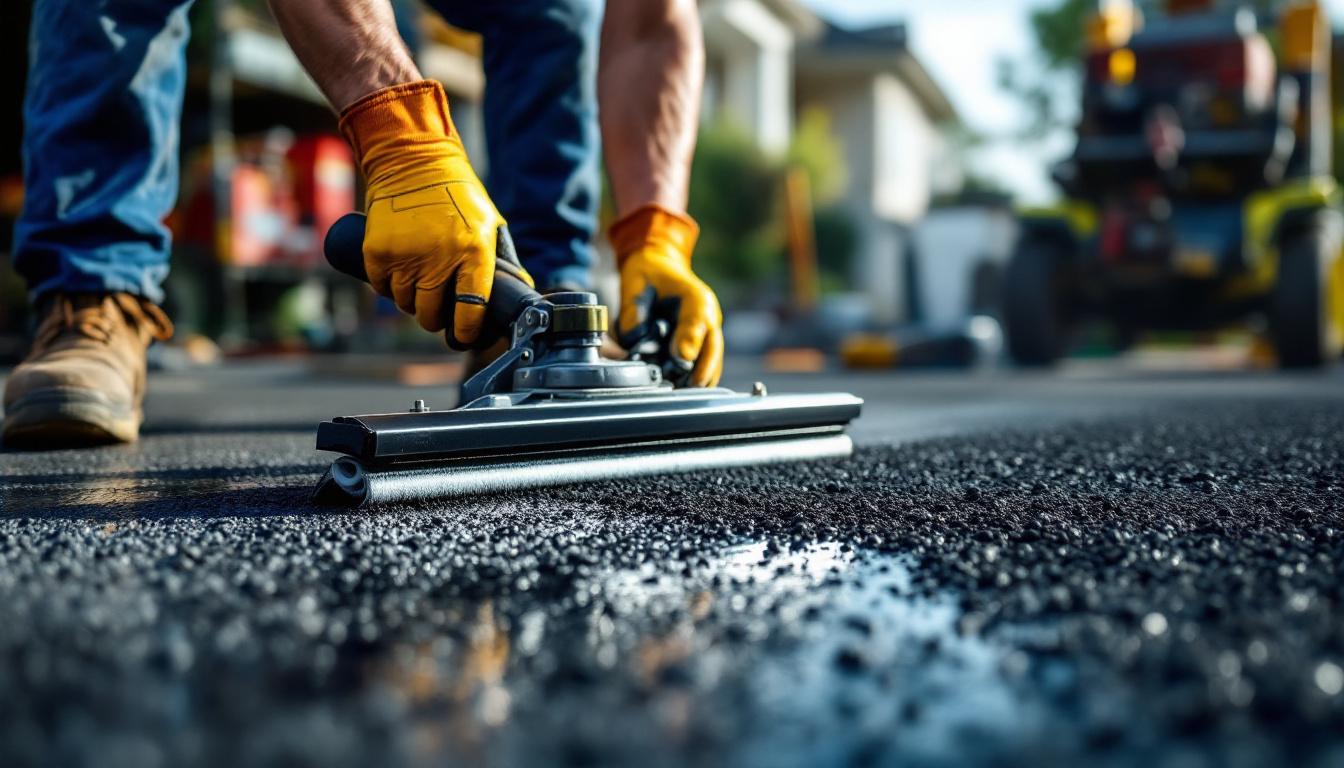 Prix allée en goudron : découvrez les tarifs et options disponibles