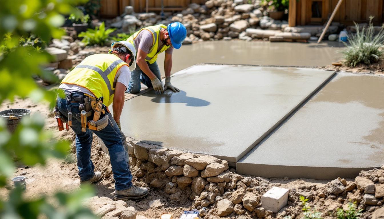Prix dalle béton terrasse m2 : comparez les tarifs et astuces