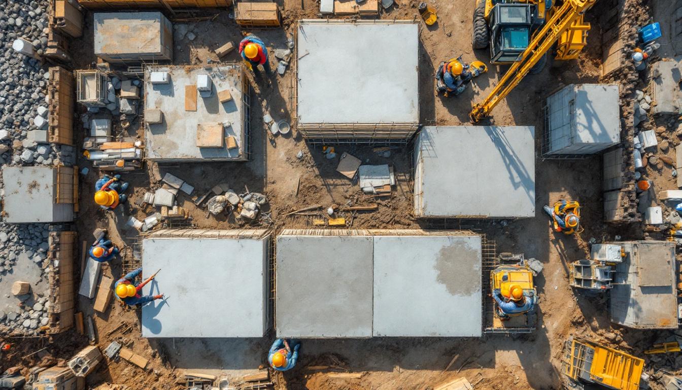 Prix main d'œuvre dalle béton m2 : comparez les coûts et astuces