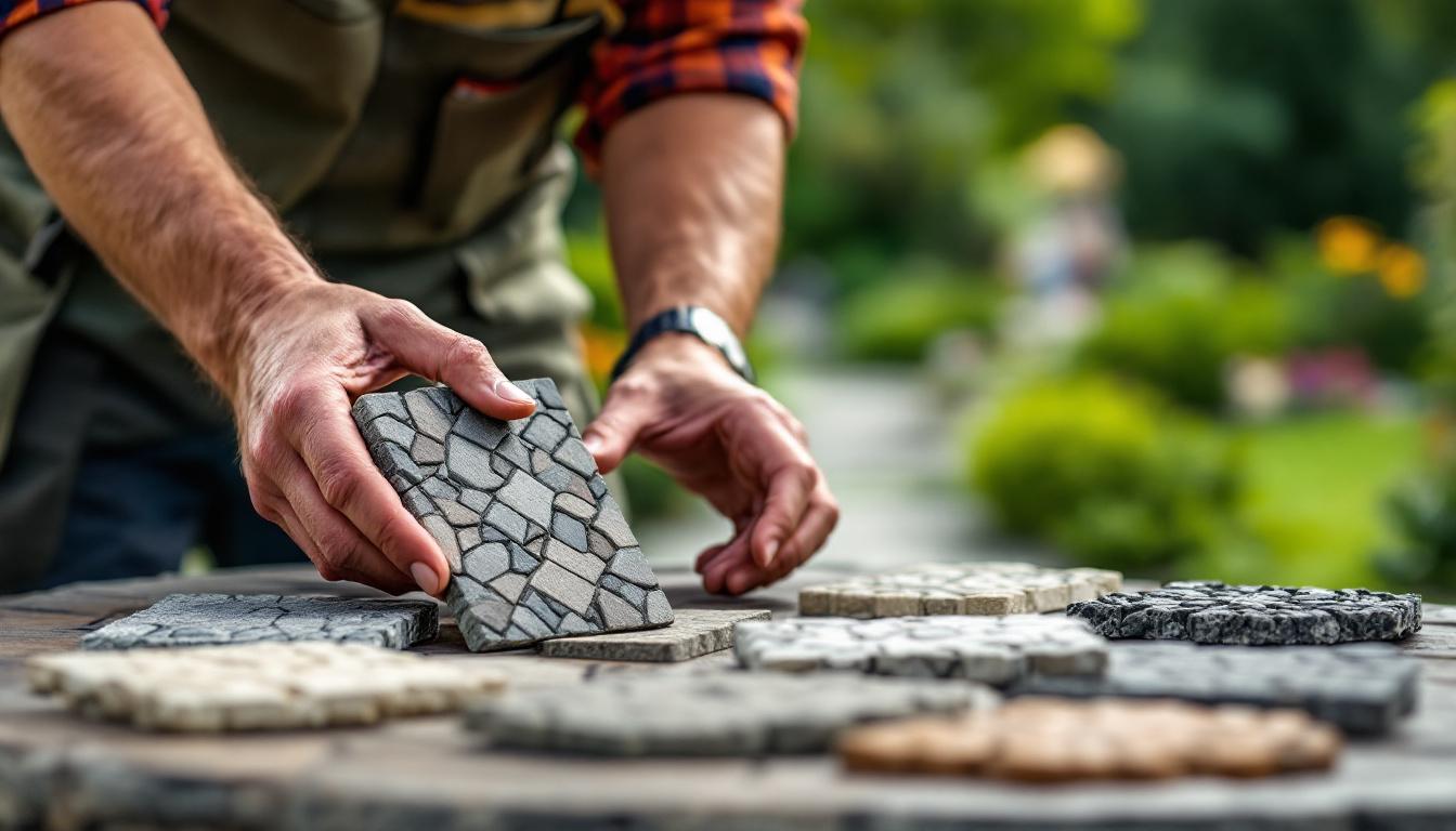 Revêtement allée jardin : choix varié et conseils d'experts